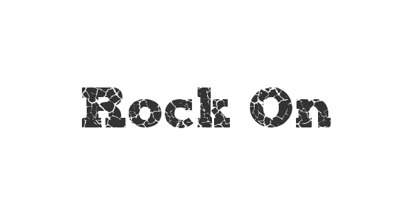 Rock On font thumbnail